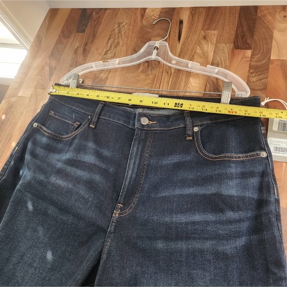 Everlane The Curvy High Rise Skinny Jeans Dark Wash Size 35 NWT - Picture 7 of 10